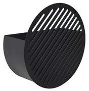 Swedish Ninja - Diagonal Wall Basket Small Ninja Black Swedish Ninja