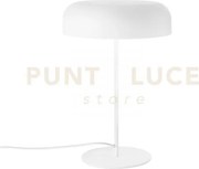 Lampada da tavolo iceman bianca 2 luci attacco e14 30x30x45cm in me...