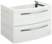 Mobile da bagno sotto lavabo PELIPAL Image rovere L 70 x H 48 x P 48 cm 2 cassetti, lavabo non incluso