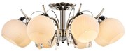 Globo 54711-8 - Plafoniera PERDITA 8xE14/40W/230V