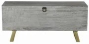 Baule DKD Home Decor Legno Metallo (116 x 40 x 50 cm)