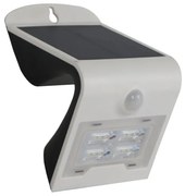 Applique Led da Esterno ad Energia Solare 2 W - bianco