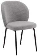 Sedie da pranzo grigie in un set di 2 Patricia - Actona