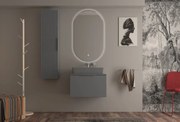 Colonna per mobile bagno Modula BADEN HAUS 1 anta P 20 x L 35 x H 140 cm grigio nuvola