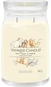 Soft Wool & Amber candela in giara grande Yankee Candle