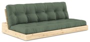 Divano letto verde 196 cm Base - Karup Design