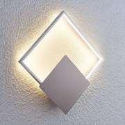 Applique da parete a LED Anays Lindby, Chiaro / Trasparente, Soggiorno / Sala da pranzo, Plastica, Moderno, Applique a LED