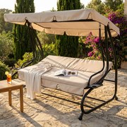 AVOS - dondolo letto da giardino completo di cuscini