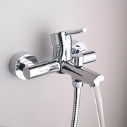 Rubinetto per vasca Hilo per muro cromo SENSEA