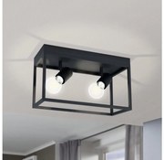 Eglo 98332 - Plafoniera SILENTINA 2xE27/40W/230V