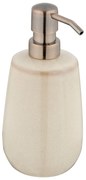 Dispenser per sapone beige in ceramica 430 ml Sirmione – Wenko