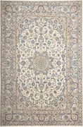 Kashan Tappeto persiano 200 x 290 Beige (Iran) Annodato A Mano