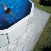 Tappetino per piscina GRE 450 x 450 cm