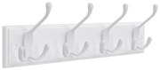 Appendiabiti da parete KATE bianco