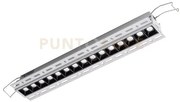 Gfa1132c- faretto ad incasso 15 luci a scomparsa a led 3000k 2400lm...