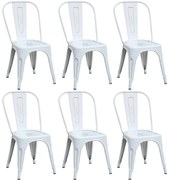 AGATHA - sedia industrial set da 6