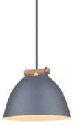 Halo Design - Århus Lampada a Sospensione Ø18 Grey/Wood Halo Design