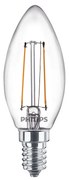 Philips - Lampadina LED 2W Vetro Fiamma (250lm) E14