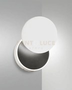 Ara  applique biancaa led 2 luci 3000k 715 + 270lm 8w + 4w orientab...