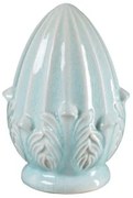 Statua Decorativa 17,5 x 17,5 x 25,5 cm Turchese