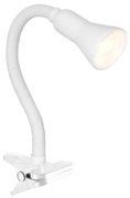 Searchlight EU4122WH - Lampada da tavolo DESK 1xE14/7W/230V