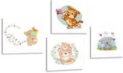 Set di quadri – Animali per bambini