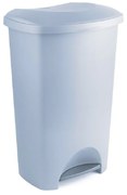 Cestino a pedale grigio in plastica riciclata Eco Range, 50 l - Addis