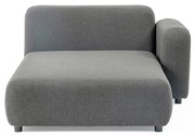 MAMBO - chaise longue con struttura in alluminio e tessuto idrorepellente