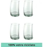 Set 4 bicchieri acqua Aware Penguen Pasabahce