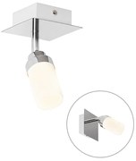 Faretto da bagno moderno in acciaio IP44 - Japie