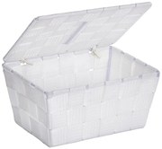 WENKO 22077100 - Cestino ADRIA 19x14 cm bianco