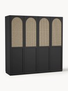 Armadio componibile con ante battenti Jeanne, larg. 200 cm, varie opzioni