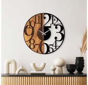 Orologio da parete diametro 56 cm 1xAA legno/metallo