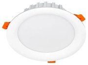 Faro da incasso 18W RGB+CCT IP20, Angolo 120°, foro Ø150 - 160 mm Colore RGB+CCT