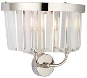 Endon 106448 - Applique CHESTERFIELD 2xE14/6W/230V finitura cromo lucido