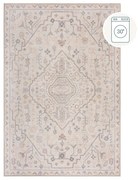 Tappeto color crema lavabile 152x230 cm Teo Traditional – Flair Rugs