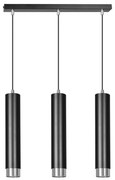 Lampadario a sospensione KIBO 3 BLACK e WHITE Colore del corpo Nero
