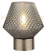 X lampada da tavolo avia - vetro fumé