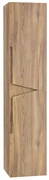 Colonna da bagno reversibile 160 cm HAITI Rovere Nodi