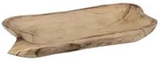 Vassoio Naturale Legno 46 x 24 x 5 cm