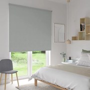 Tenda a rullo oscurante INSPIRE Malawi grigio / argento 150x250 cm