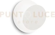 Tick applique a parete led 3000 k 7,5w 700 lm in metallo e vetro b...