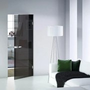 Porta battente Bora nero L 90 x H 210 cm reversibile