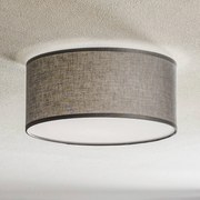 TK Lighting Rondo plafoniera, grigio, Ø 30 cm