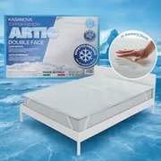 Topper matrimoniale memory effetto rinfrescante Artic
