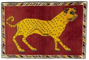 Gabbeh Tappeto persiano 160 x 110 Rosso (Iran) Annodato A Mano