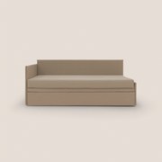 Durini Divano duplex con doppio letto in tessuto simil cotone impermeabile T13 beige