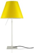 Luceplan - Costanza Lampada da Tavolo Alu/Smart Yellow Luceplan