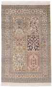 Cashmere Silk Tappeto 100 x 60 (Indian) Annodato A Mano
