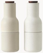 Set saliera e pepiera di design con coperchio in legno di noce Bottle Grinder 2 pz